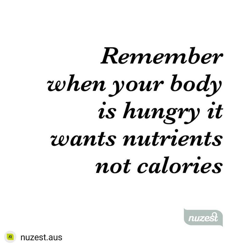 stop counting calories